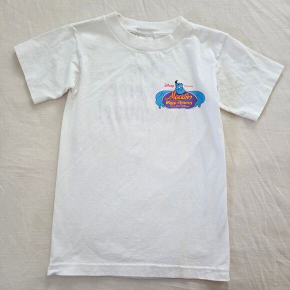 Vintage Aladdin King of Thieves Tee kids 8/10 - Picture 1 of 7